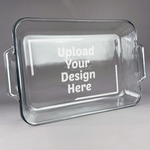 Glass Baking and Cake Dish (Upload Your Own)