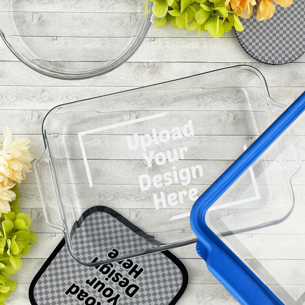 Upload Your Own Glass Baking Dish - 13"x9" - Lifestyle
