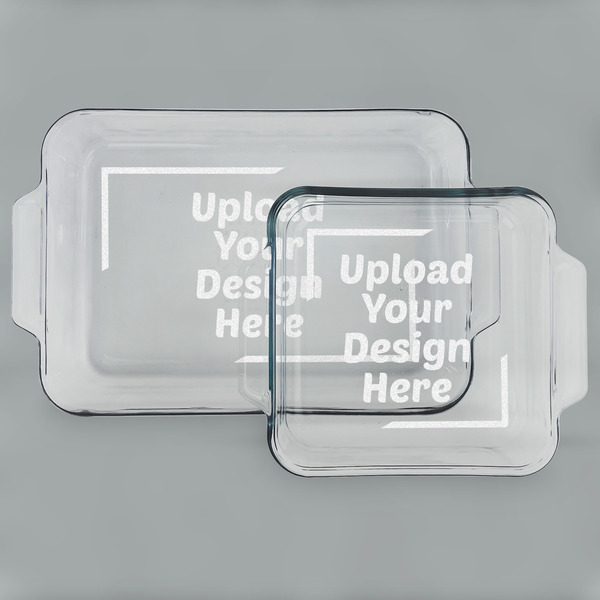 Upload Your Own Glass Baking Dish Set - Main