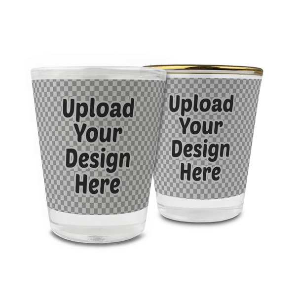 Custom Glass Shot Glass - 1.5 oz (Upload Your Own)