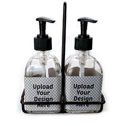 Glass Soap & Lotion Bottles (Upload Your Own)
