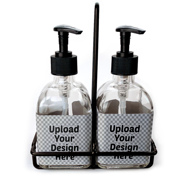Custom Glass Soap & Lotion Bottles (Upload Your Own)