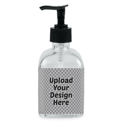Glass Soap & Lotion Bottle - Single Bottle (Upload Your Own)