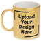 Metallic Gold Mug (Upload Your Own)