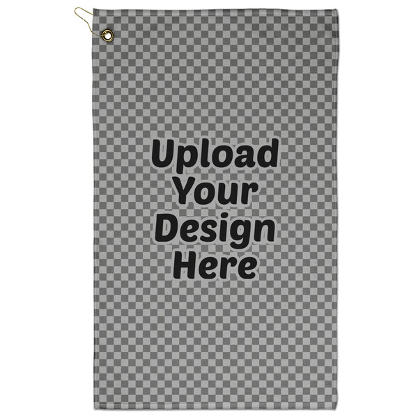 Custom Golf Towel - Poly-Cotton Blend (Upload Your Own)