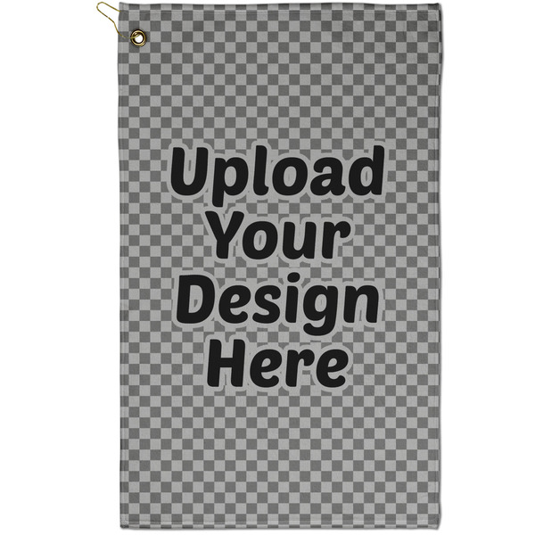 Custom Golf Towel - Poly-Cotton Blend - Small (Upload Your Own)