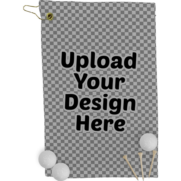 Upload Your Own Golf Towel (Personalized) - FRONT (Small Full Print)