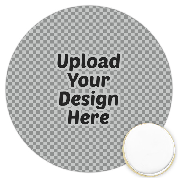 Custom Printed Cookie Topper - 3.25" (Upload Your Own)