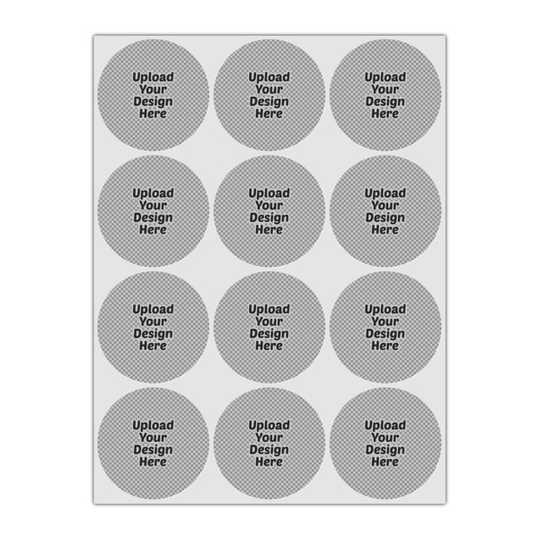 Upload Your Own Icing Circle - Small - Set of 12