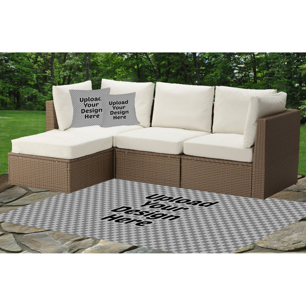 Upload Your Own Indoor / Outdoor Rug & Cushions