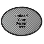 Iron On Oval Patch (Upload Your Own)