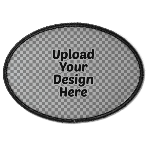 Upload Your Own Iron On Patch - Oval - Front