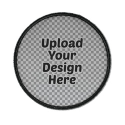 Iron On Round Patch (Upload Your Own)