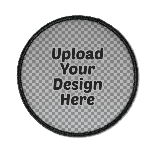 Upload Your Own Iron On Patch - Round - Front