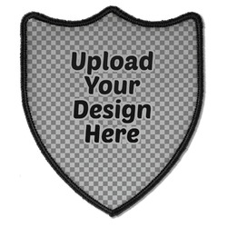 Iron on Shield Patch B (Upload Your Own)