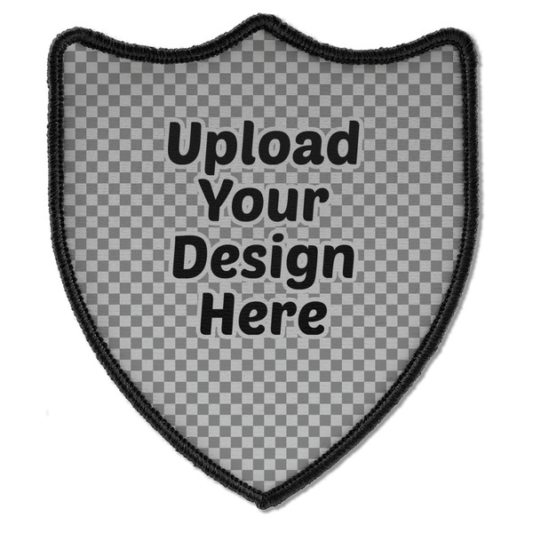 Upload Your Own Iron On Patch - Shield - Style B - Front