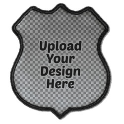Iron On Shield Patch C (Upload Your Own)