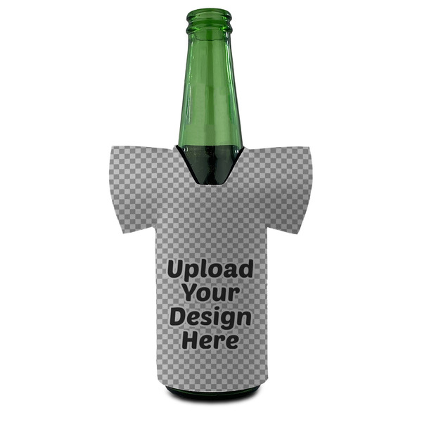 Upload Your Own Jersey Bottle Cooler - FRONT (on bottle)