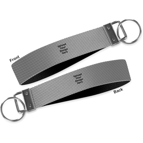 Upload Your Own Key-chain - Metal and Nylon - Front and Back