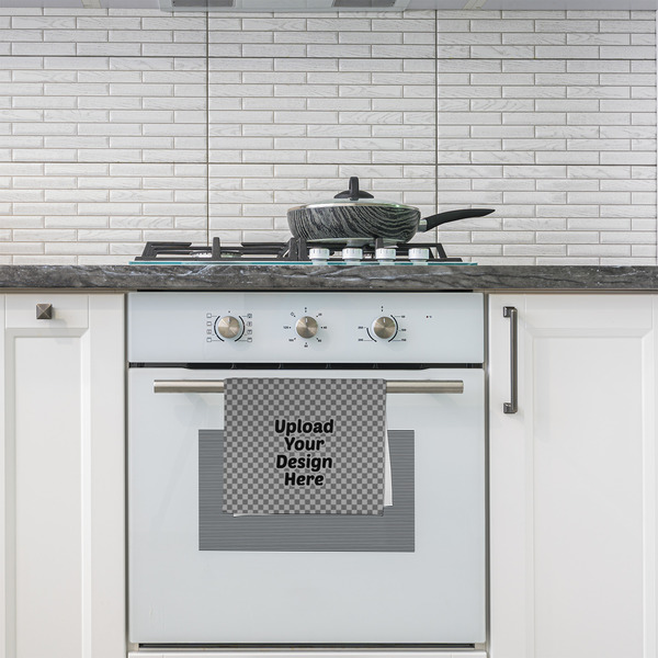 Upload Your Own Kitchen Towel - Poly Cotton - Lifestyle