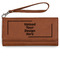Ladies Leatherette Wallet - Laser Engraved (Upload Your Own)