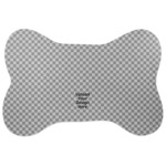 Bone Shaped Dog Food Mat (Upload Your Own)