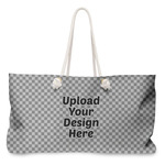 Large Tote Bag with Rope Handles (Upload Your Own)