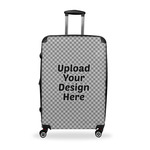 Suitcase - 28" Large - Checked (Upload Your Own)