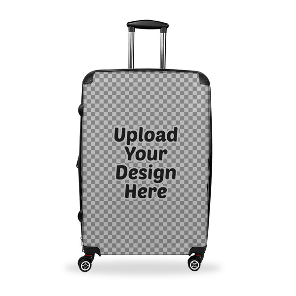 Custom Suitcase - 28" Large - Checked (Upload Your Own)