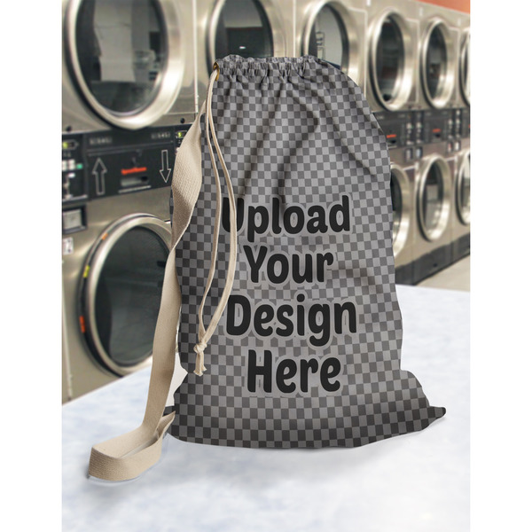 Upload Your Own Laundry Bag in Laundromat