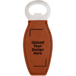 Leatherette Bottle Opener (Upload Your Own)