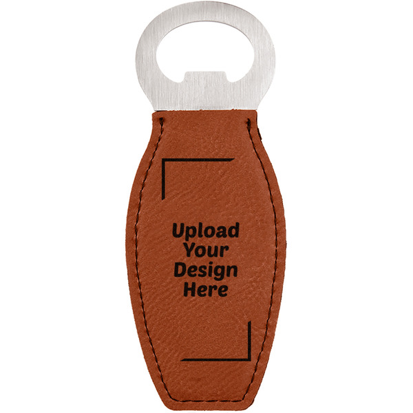 Custom Leatherette Bottle Opener (Upload Your Own)