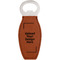 Leatherette Bottle Opener (Upload Your Own)