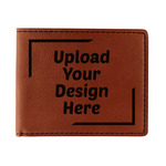 Leatherette Bifold Wallet (Upload Your Own)
