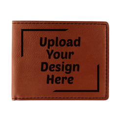 Leatherette Bifold Wallet (Upload Your Own)