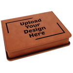 Leatherette 4-Piece Wine Tool Set (Upload Your Own)