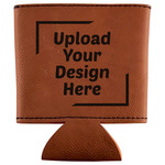Leatherette Can Sleeve (Upload Your Own)