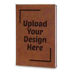 Leatherette Journal - Large - Double-Sided (Upload Your Own)