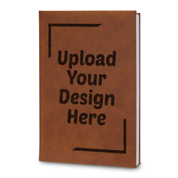 Custom Leatherette Journal - Large - Double-Sided (Upload Your Own)