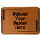 Faux Leather Iron On Patch - Rectangle (Upload Your Own)