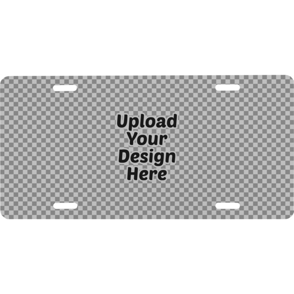 Custom Front License Plate (Upload Your Own)