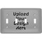 Light Switch Cover - 4 Toggle Plate (Upload Your Own)