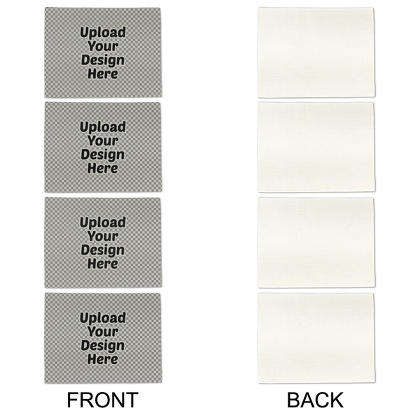 Upload Your Own Linen Placemat - APPROVAL Set of 4 (single sided)