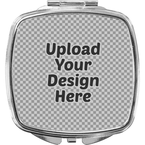 Custom Compact Makeup Mirror (Upload Your Own)