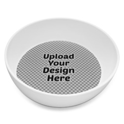Melamine Bowl - 8 oz (Upload Your Own)