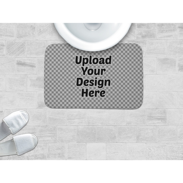 Upload Your Own Memory Foam Bath Mat - LIFESTYLE 24x17
