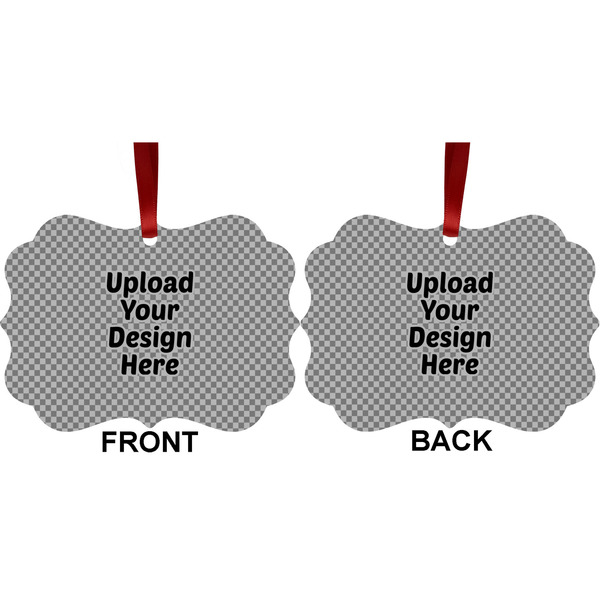 Upload Your Own Metal Benilux Ornament - Front and Back (APPROVAL)