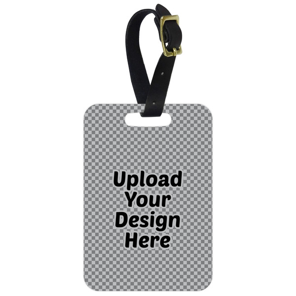 Custom Metal Luggage Tag (Upload Your Own)
