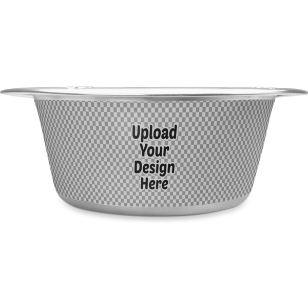 Custom Stainless Steel Dog Bowl - Large (Upload Your Own)