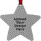 Metal Star Ornament - Double-Sided (Upload Your Own)